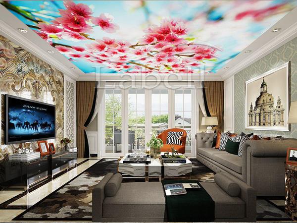 بررسی کیفی سقف کشسان طرح گل