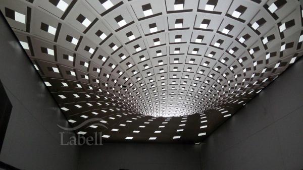 مرکز خرید سقف کشسان سه بعدی پذیرایی