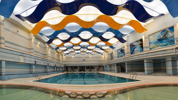 سقف کشسان استخر کرج