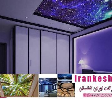 طراحی آینده: سقف کشسانی جدید با الگوهای هندسی نوین