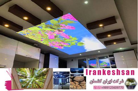 راحتی و زیبایی با سقف کشسان در آشپزخانه